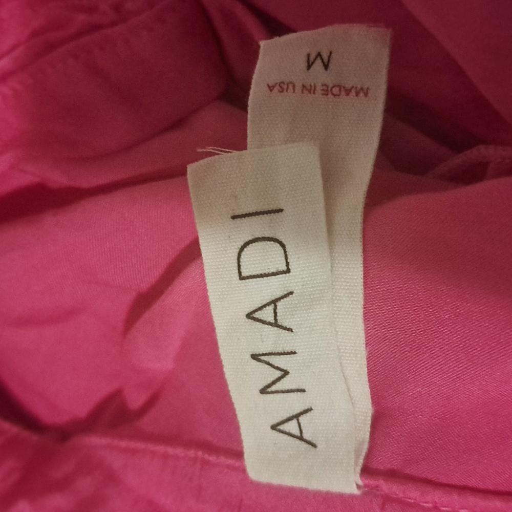 Pink collar shirt with western ruffle